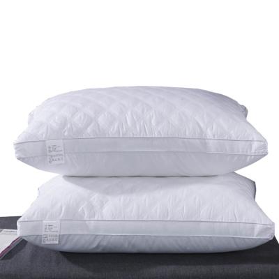 China China Anti-Static Factory Making 100% Cotton Down Proof Fabric Hotel White Pillow Microfiber Custom Pillows for sale