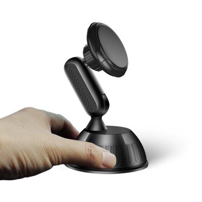 China PORTABLE Magnet Mini Portable 360 ​​Degree Rotating Mobile Phone Holder Mount for Car Dashboard for sale