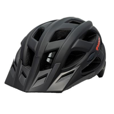 China Adult In Colorful Mold Pattern PC+EPS Cycling MTB Helmet HB3-9 Helmet EN1078 Cycling Cool Black S (53-55cm) for sale