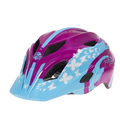 China BAABALI KIDS In Mold Colorful Pattern Bike Skateboard Cycling Helmet With LED Light OEM 48-56cm S (48-52cm) for sale