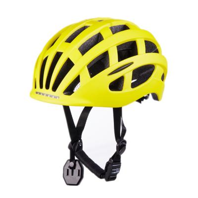 China Wholesale Adult Urban Bicycle Skateboard Smart Flashing Signal Lights ABS+PC BAABALI City Cycling Helmet 53-61cm for sale