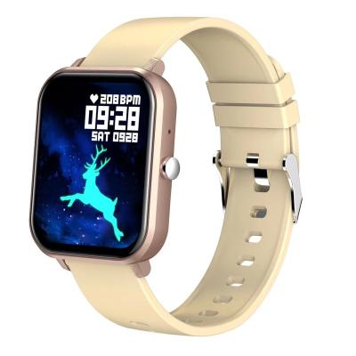 China Touch Screen 1.7 Inch Full Touch Color TFT Screen Smart Watch 240*280 Resolution Support BT Calls Fitness Tracker Band for sale