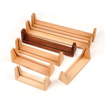 China Lodable Wooden Laptop Riser Stand Wooden Earphone Stand Wooden Display Stand Lodable Stand for sale