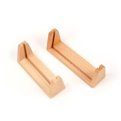 China Eco - Friendly Split Wood Jewelry Stand Wooden Stand For Computer Tablet for sale