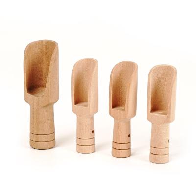 China Wooden Non-Refillable Wooden Measuring Cup and Spoon Measuring Cups and Spoons Doser Set for sale