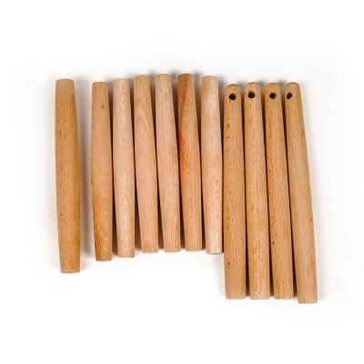 China Europe Natural Round Beech Wood Stick for Macrame Kit Round Stick Wood Craft for sale