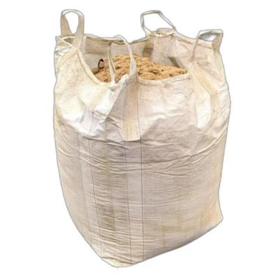 China Recyclable Customization FIBC High Jumbo Ton Big Bag 1000kg 1500kg Quantity Sand Bags 1 Ton Jumbo Bag for sale