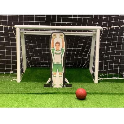 China Indoor Recreational High Quality Soccer AI Penalty Machine Goalkeeper Robot Game Activities Personal Robot Football Machine For Amusement Park for sale