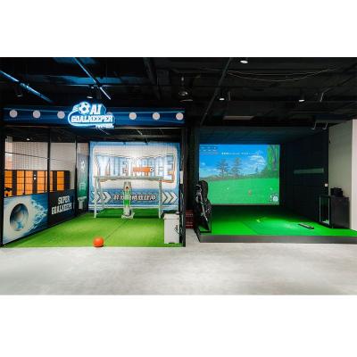 China High Quality Indoor Arcade Football Penalty Machine For Recreational Activities Hall Game Hot Sale AI Goalkeeper Training Machine for sale