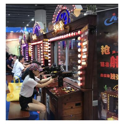 China Reliable Quality Shooting Arcade Gun Shooting Game Game Machine 2 Players Coin Operated Kids Arcade Shooting Equipment For Adult for sale