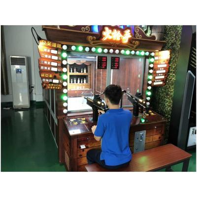 China Wholesale Price Coin Operated Hot Coin Operated Lottery Machine Two Gun Real Game Indoor Sports Shooting Shooting Equipment for sale