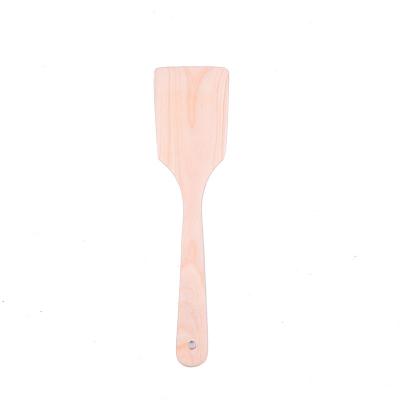 China Sustainable Small wooden spatula for kitchen cooking for sale