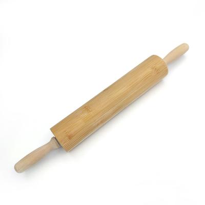 China Viable Bamboo No Pin No Lacquer Wax Bamboo Roll Face Dough Dumpling Skin Surface Dough Baking Tool for sale