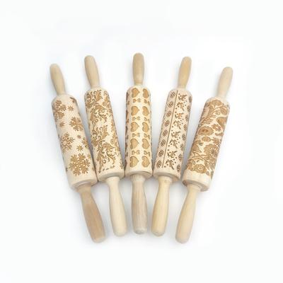 China Wooden Pin Rolling Pin Viable for Baking - For Fondant, Biscuit, Pastry, Dough Roller - Dough Smoother Kitchen Essential Instruments for sale