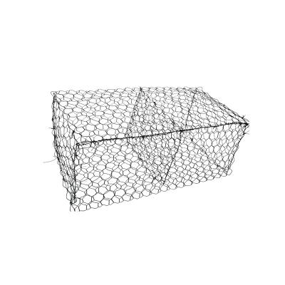 China Silver alloy quality assurance fashion design 2x1x1m hexagonal woven mesh galfan gabion for sale