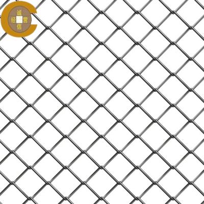 China Fence Mesh High Quality Diamond Wire Mesh Fence Price PVC Coated Wire Mesh Chain Link Fence for sale