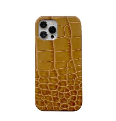 China With stand crocodile print leather case for sale