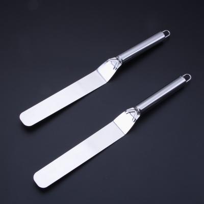 China Viable Hot Sale Stainless Steel Butter Spreader Kitchen Gadgets Tableware Butter Knife Food Western Butter Knife for sale