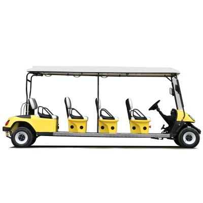 China Steel Frame+ABS Engineering BLAVAL 8 Seat Parts Passenger Cargo Golf Cart Tour Patrol Car Plastic Molding Electric Electric Tour Bus for sale