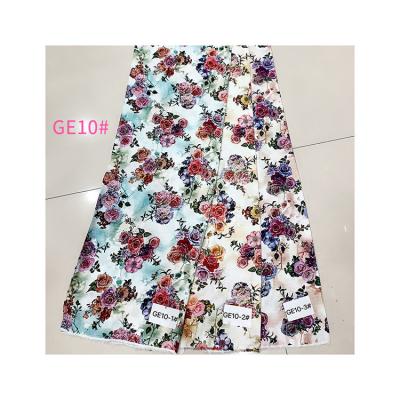 China Factory Direct Viable 45s Rayon Viscose Poplin Printed Shirt Skirt Fabric 100% for sale