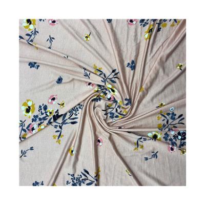 China Good Quality Wholesale 45s Rayon 100% Rayon Printed Plain Fabric For Dress for sale