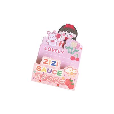 China ins girl sweetheart candy notebook kawaii self-adhesive pink post notes notepad similar pill o pad sticky notes for sale