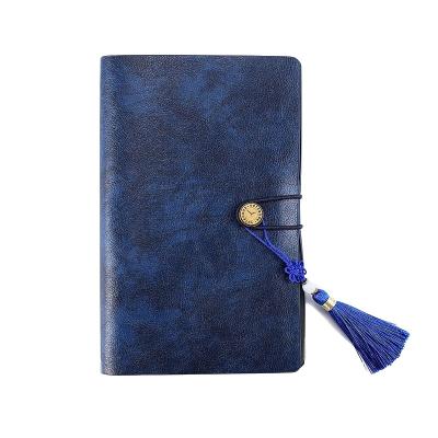 China 2022 custom printing loose-leaf notebook book PU binding budget a6 purchase hardcover book stationery up-to-date planner product for sale