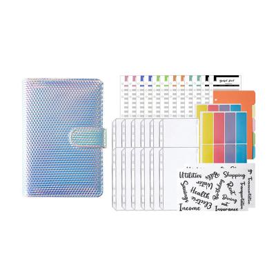 China 2022 Hardcover Planner Custom Product A6 Budget Binding Budget Binder with Envelopes Cash Money Binding Organizer Notebook for sale