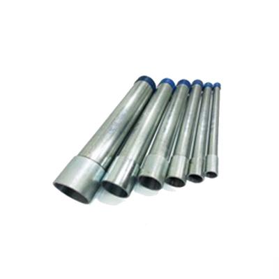 China Electrical Installation Hot Selling Hot Dip Galvanized IMC EMT Steel Electrical Conduit Pipes for sale