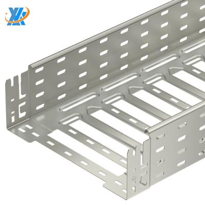 China Electrical Cable Duct Steel Hot Dipped Galvanized Metal Ladder for sale