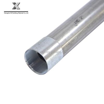 China Building or Structure CONDUIT RSC/IMC/EMT GALVANIZED ELECTRICAL STEEL CONDUIT PIPE for sale