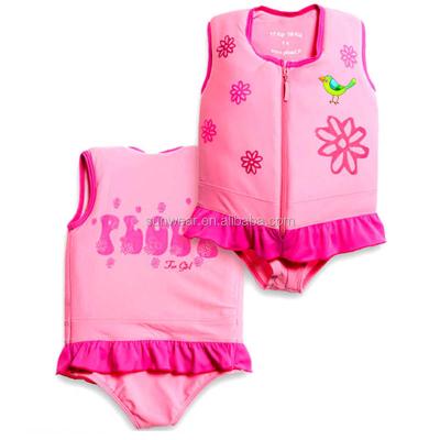 China Baby Anti-UV Swim Kids Lycra Life Vest for sale