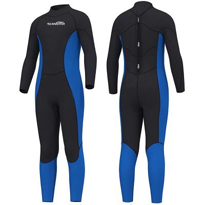 China Long One Piece Solid Plus Size Fabric Contrast Color Swimming Diving Suits Women Plus Sleeve for sale