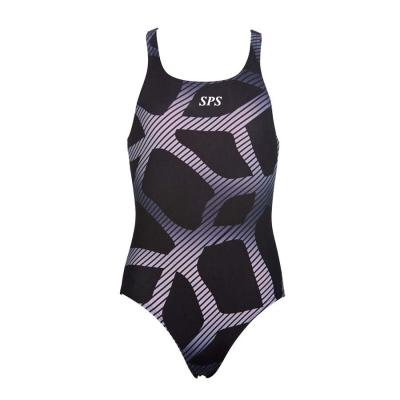 China Breathable Breathable Training Swimsuit For Women Swimsuit Aquatic Racing Strap High Stretch for sale