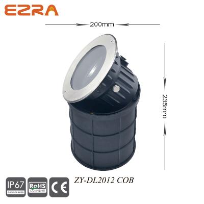 China Garden& Yard& Park...Hot Sales Dimmable COB 12W Led Underground Light Waterproof Adjustable Led Lights IP67 for sale