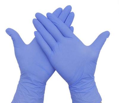 China Slip-Resistance Mechanic Anti-Slip Mechanical Glove-Slip-Resistance Auto Industrial Black Nitrile Gloves - Duty - for sale