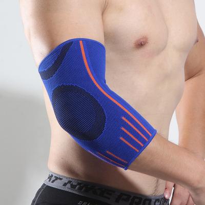 China Free shipping adult compression drop basketball support protector volleyball bandage elbow pads elastic nylon elbow brace for sale