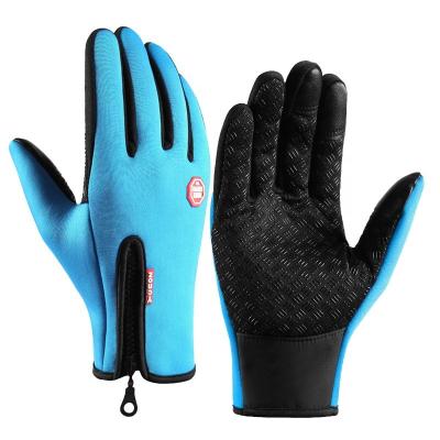 China Warm Unisex Waterproof Outdoor Motorcycle Full Finger Touch Screen Bicycle Riding Cycling Recycling Gloves Skiing for sale