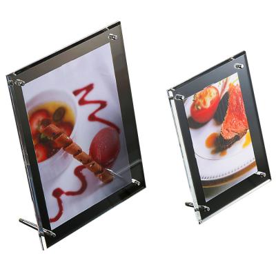 China Crystal Photo Frameclear Acrylic Magnetic Modern Clear Acrylic Photo Frame Acrylic Photo Frame for sale