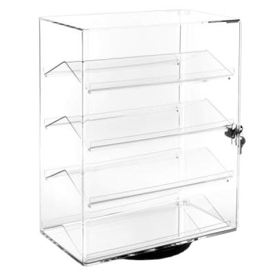 China Storage Clear Acrylic Storage Organizer Rack Display Holder Fast Delivery Eco-friendly and Handmad Clear Display for sale