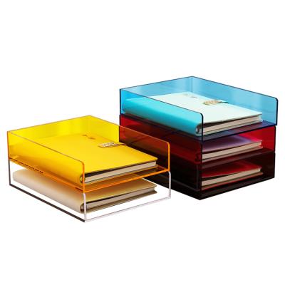 China Decoration Acrylic Souvenirs Box Exquisite Acrylic Display Packaging Toy Gift Box Acrylic Box for sale