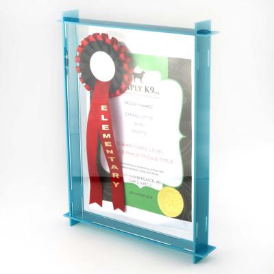 China Customized Clear Acrylic Frame High Quality Modern Crystal Photo Frame Acrylic Frame Photo Frame for sale