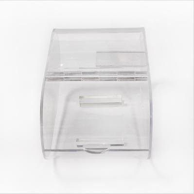 China Mordern Transparent Plastic Packaging Box With Lid Food Storage Box Supermarket Acrylic Candy Box Food Grade for sale