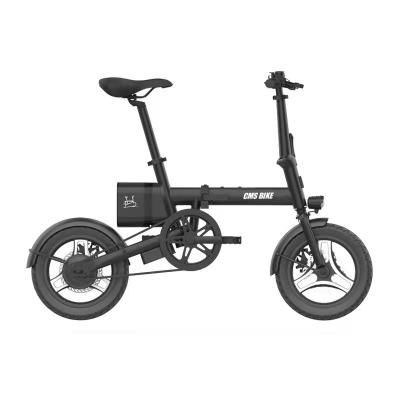 China F2 Alloy Aluminum Ultralight Folding Electric Bike 14 Inch Folding E-Bike Electric Battery Small Adult BIKE for sale