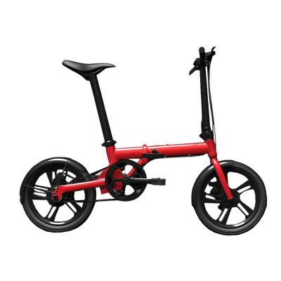 China PRO Electric Bike 36V 250W Ultralight Folding Aluminum Alloy Rear 16 Inch Electric Bike E-BYCICLE Smart Man for sale