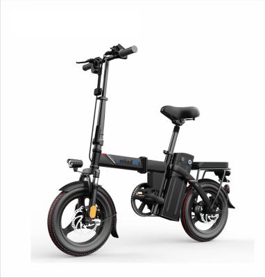 China Steel Electric Folding Cycle Bicycle 14 Inch Electric Cycle Folding Bike For Adults for sale