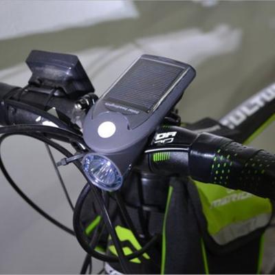 China Rechargeable Bike Led Flashlight Cycling Front Lamp Bicycle Light And Horn 13.6*4.2*8.7 for sale