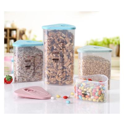 China Steamable Kamus Wheat Straw Plastic Cereal Storage Container Set for sale