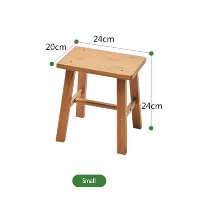 China Home Adult Living Room Sofa Small Bench Multi-Functional Children's Stools Bench Shoe Storage Solid Wood Stool for sale