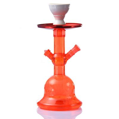 China New Style Smoking Acrylic Shisha Set With Ceramic Hookah Tobacco Bowl LED Light Metal Tong Narguile Narguile Chicha For Hookah for sale